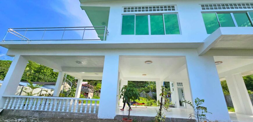 FOR SALE – Sibulan Overlooking House & 1493 Sq Meter Lot With Clean Title