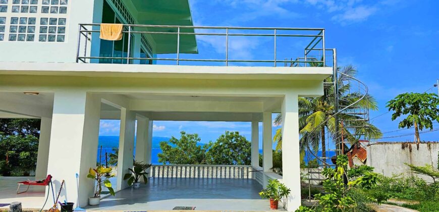 FOR SALE – Sibulan Overlooking House & 1493 Sq Meter Lot With Clean Title