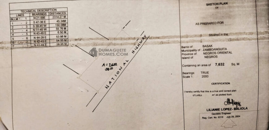 📣 HIGHWAY LOT FOR SALE IN ZAMBOANGUITA‼️