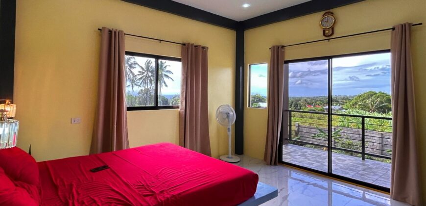 HOUSE WITH OCEAN & MOUNTAIN VIEW FOR SALE IN DAUIN